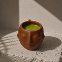 Czarka z rączką - mała – Handmade Clay Tea Cup (Limited Oaxaca Clay Collection)