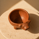 ZESTAW: Sunny Wilde matcha + Czarka świnka – Handmade Clay Tea Cup (Limited Oaxaca Clay Collection)